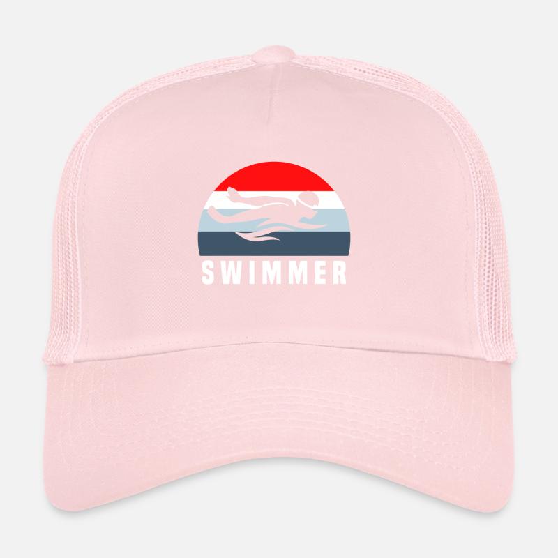 swimmer Trucker Cap