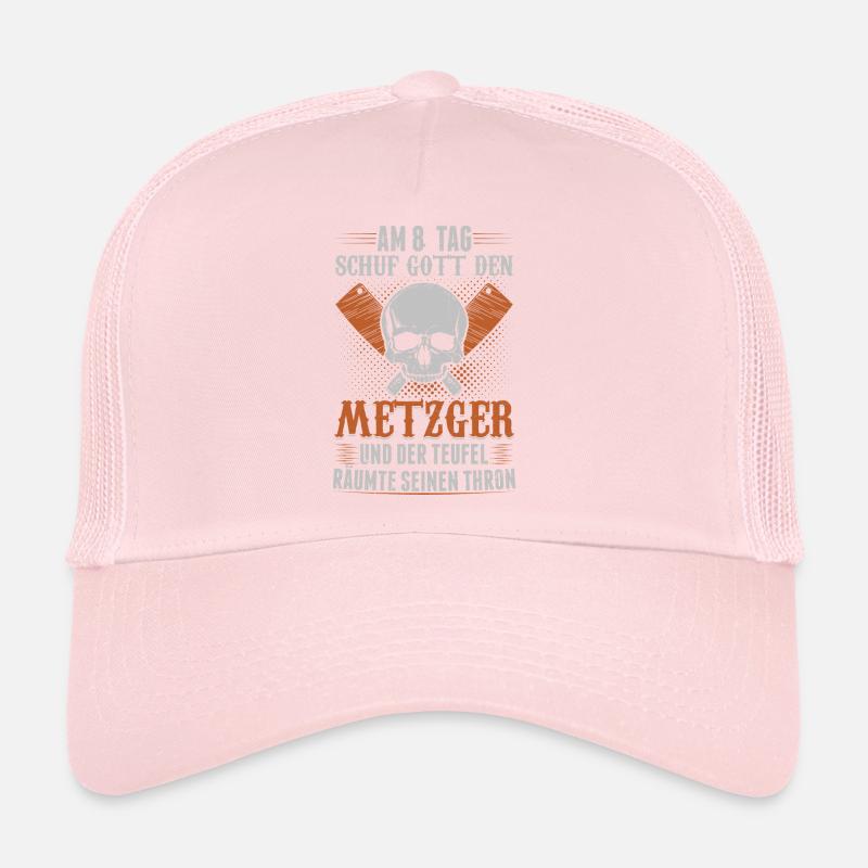 Metzger lustiger Spruch Fleischer Schlächter Trucker Cap