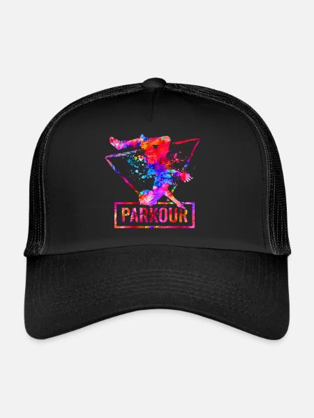 Parkour - Trucker Cap - black/black