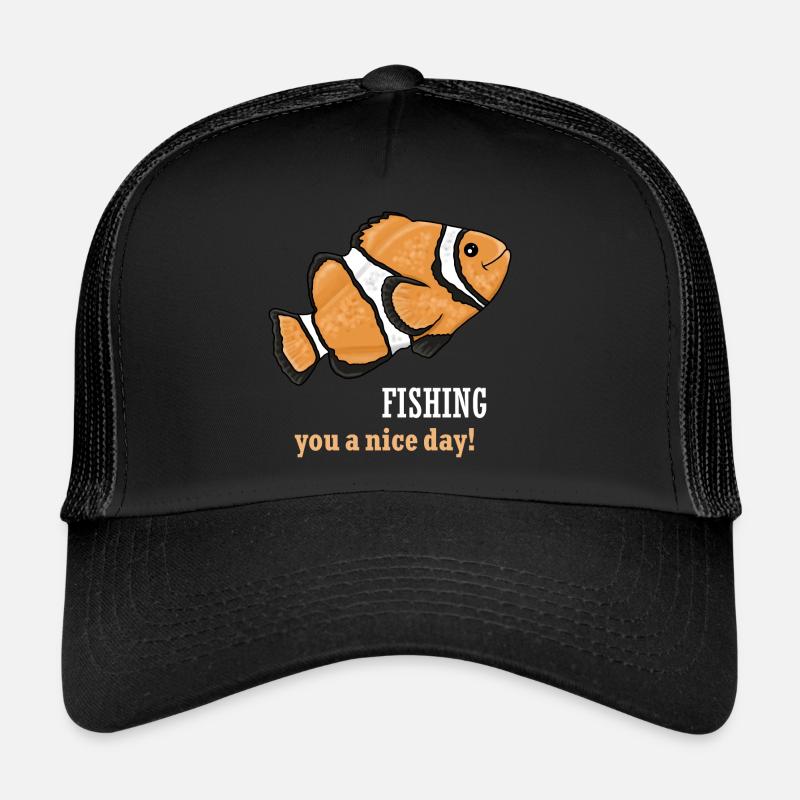 Poisson clown poisson clown poisson mignon illustration Casquette trucker 