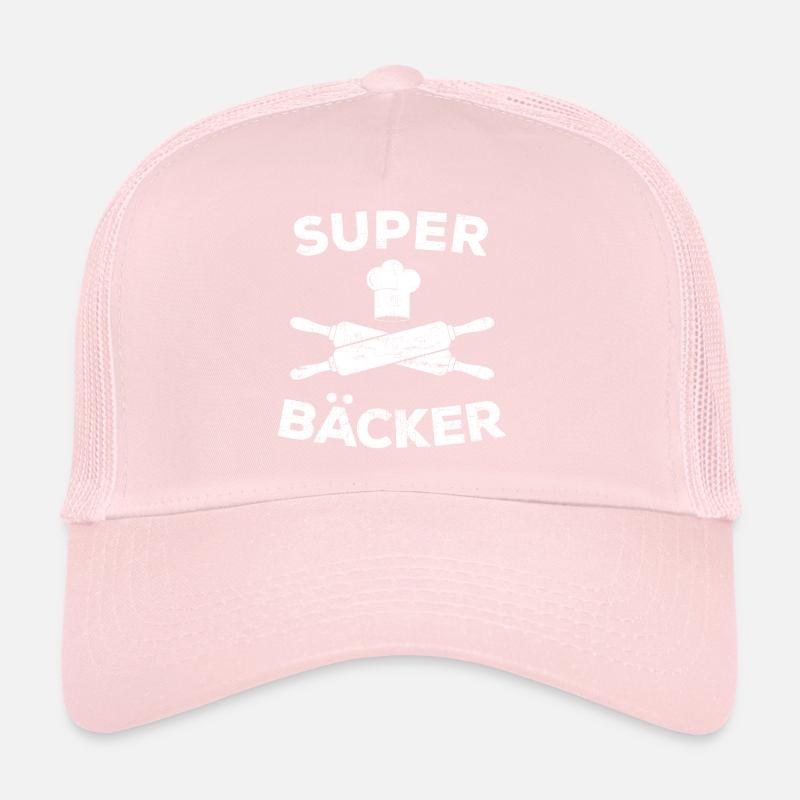 Bäcker Bäckerei Backwaren backen Mütze Geschenk Trucker Cap