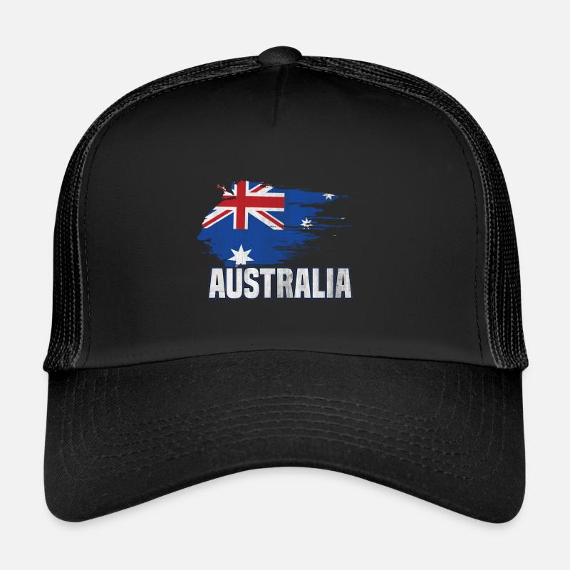 Australia - Trucker Cap - black/black