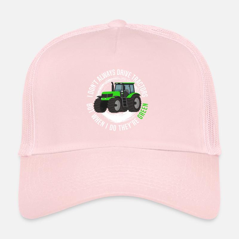 Grüner Traktor Trucker Cap