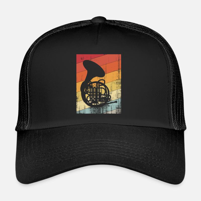 Waldhorn - Trucker Cap - Schwarz/Schwarz