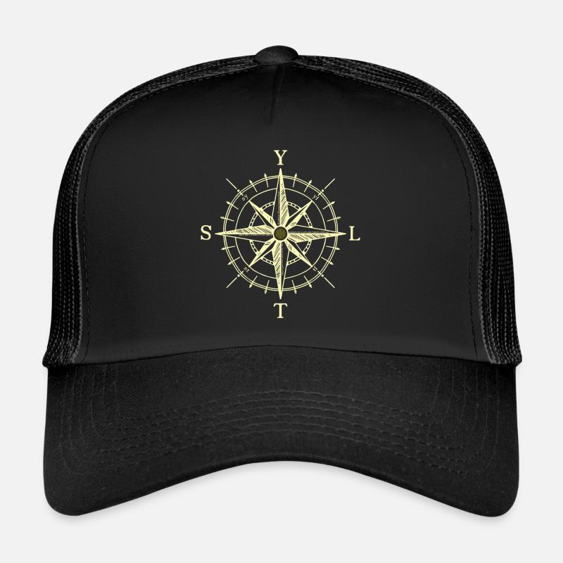 SYLT Boussole crème Casquette trucker 