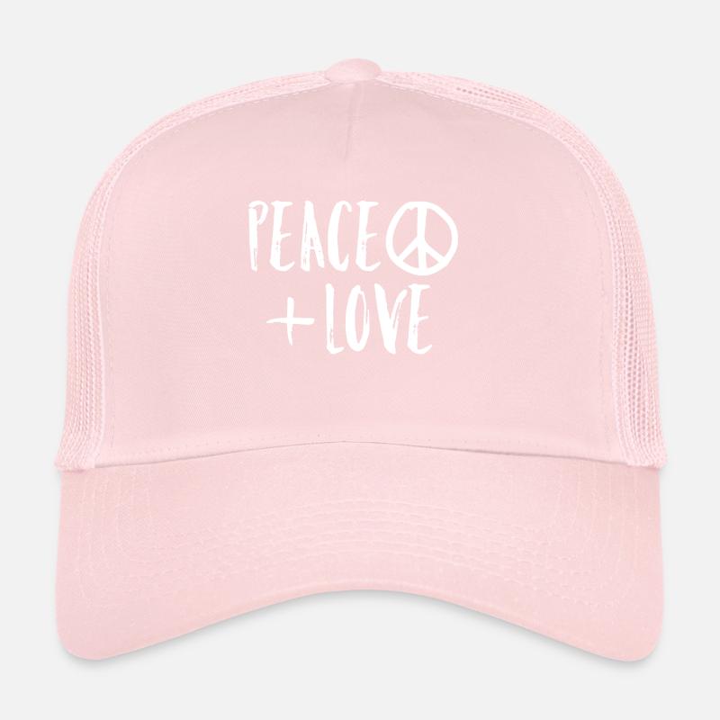 Peace Love Trucker Cap