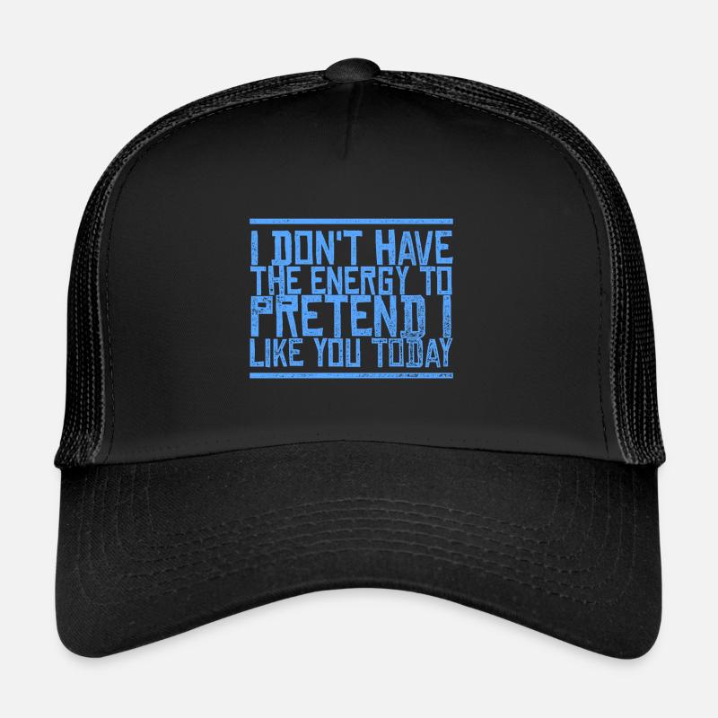 Sarcastic commentary Trucker Cap