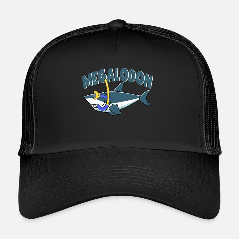 Megalodon Kinder Hai der Kinder Hai Trucker Cap