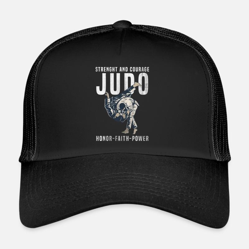 Combattants du judo Casquette trucker 