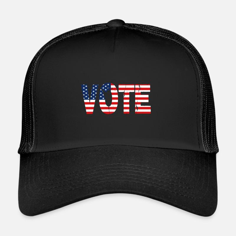 VOTE (American Flag) Trucker Cap