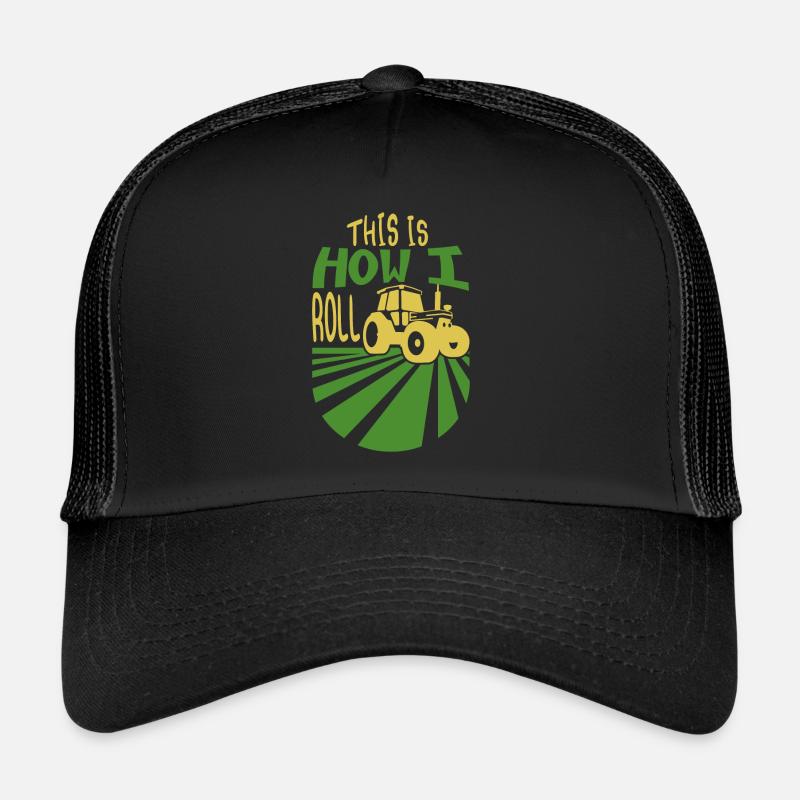 Tractor, This Is How I Roll, Bulldog Trucker Cap