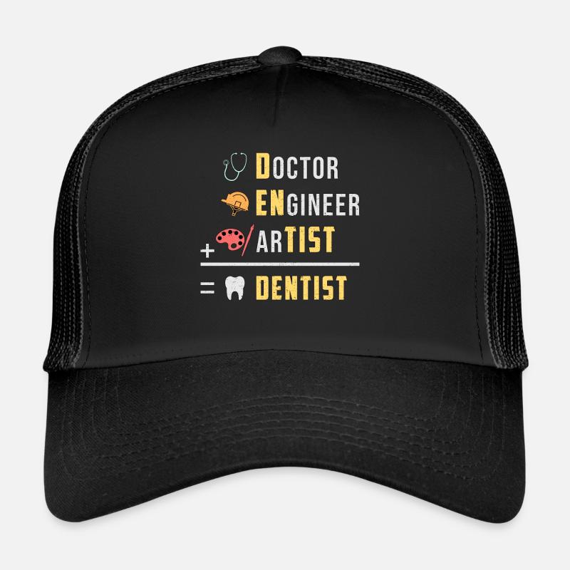 Dentiste Dents Dentiste dentistes idée cadeau Casquette trucker 