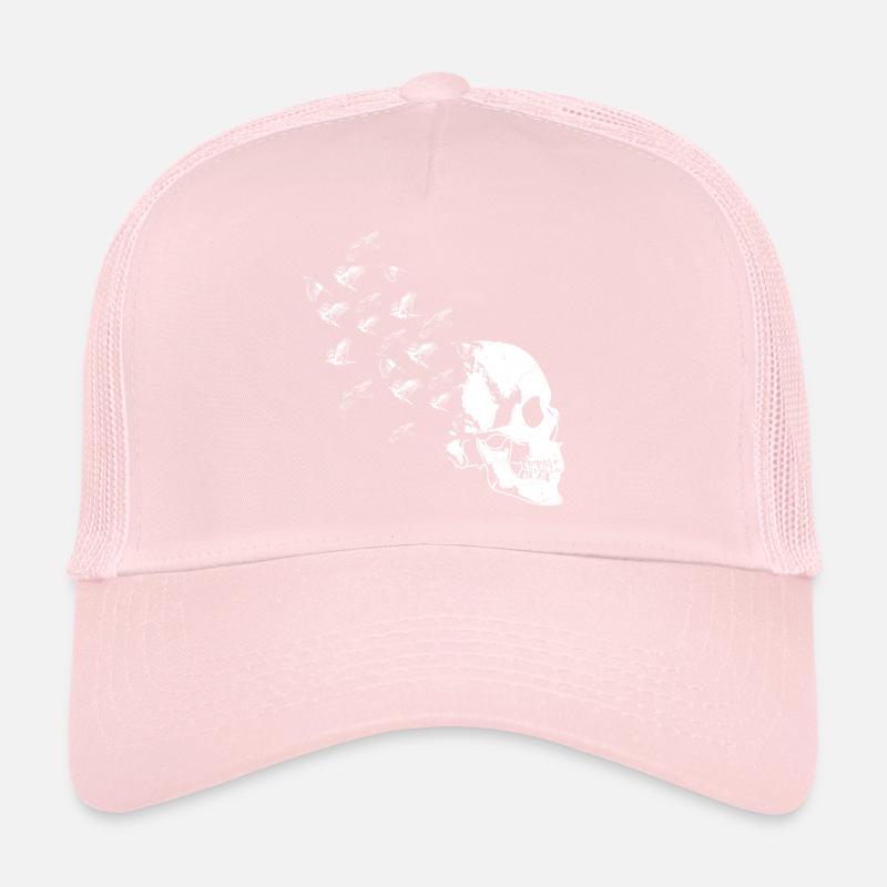 Oiseaux de corbeau odin Casquette trucker 