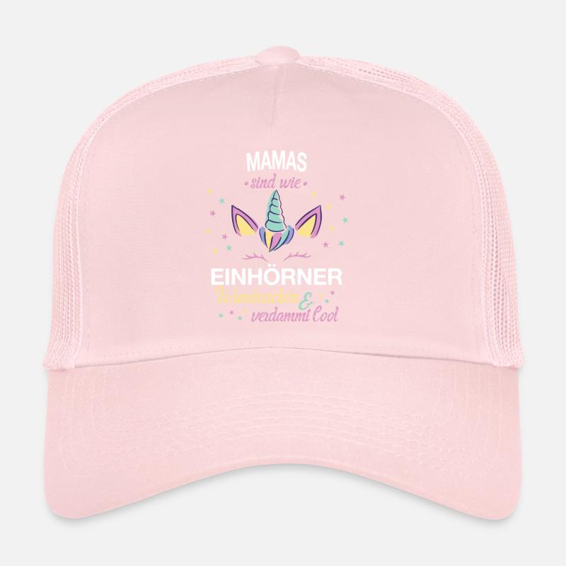 Mama Mutter Beste Mama Eltern Einhorn Spruch Trucker Cap