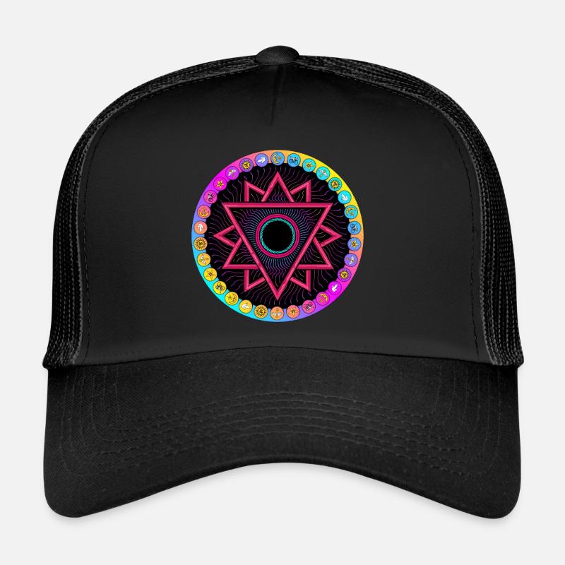 LSD Roue de l'Acide Casquette trucker 