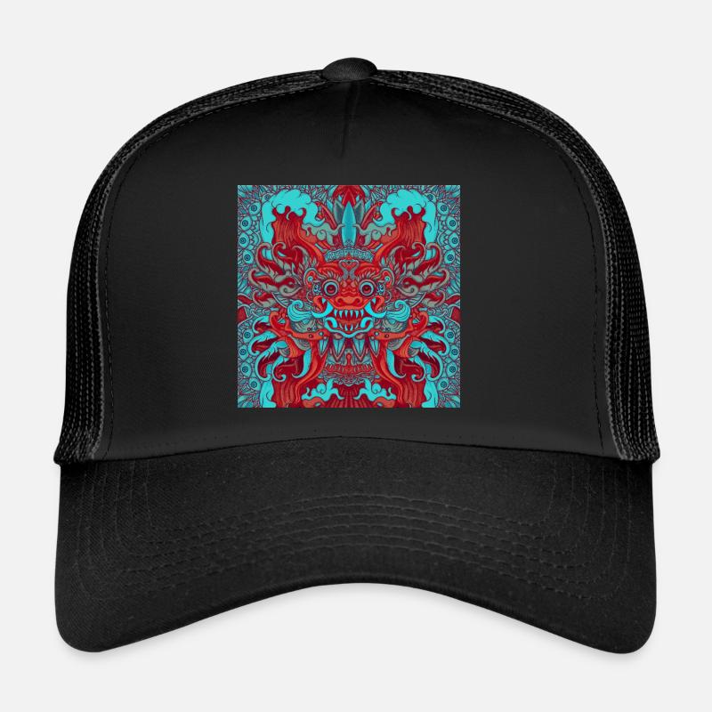 néon bali petit Casquette trucker 
