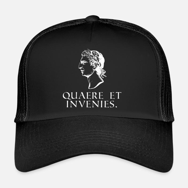search and you will find latin white Trucker Cap