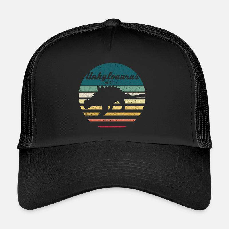 Reptile blindé Ankylosaurus Casquette trucker 