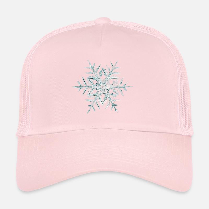 Cristaux de neige Casquette trucker 