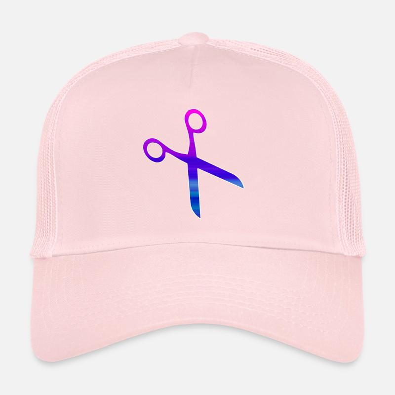 Friseur Schere Trucker Cap