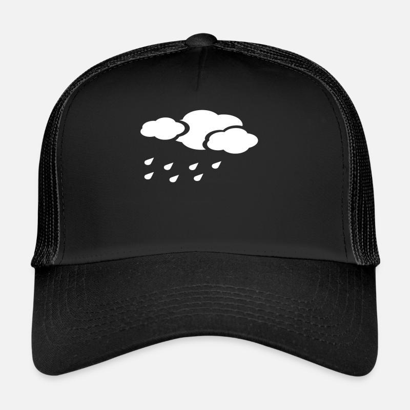 rain cloud Trucker Cap