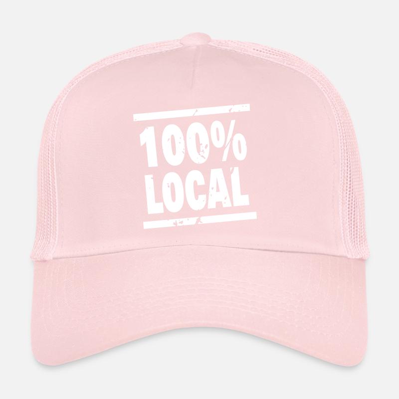 100 % Local Casquette trucker 