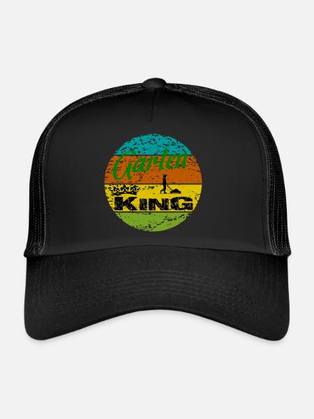 Garten - Trucker Cap - Schwarz/Schwarz