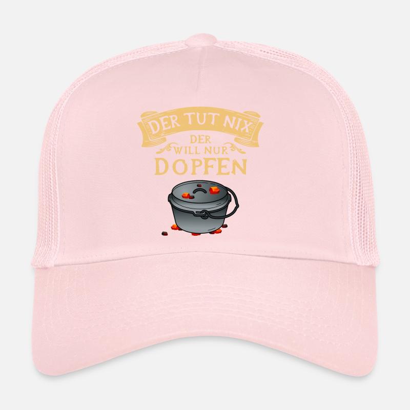 Der tut nix der will nur Dopfen - Dutch Oven Trucker Cap