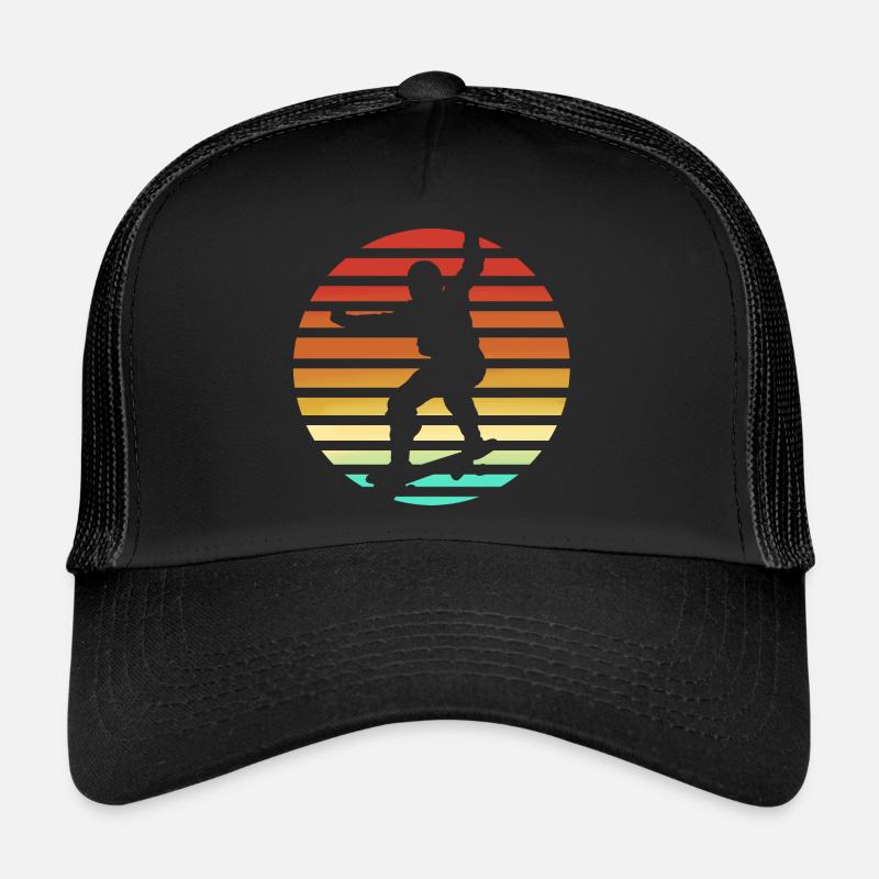 Skateboard | Retro Skater Trucker Cap