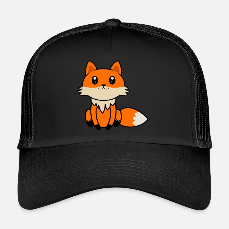 Tier Wildnis - Trucker Cap - Schwarz/Schwarz