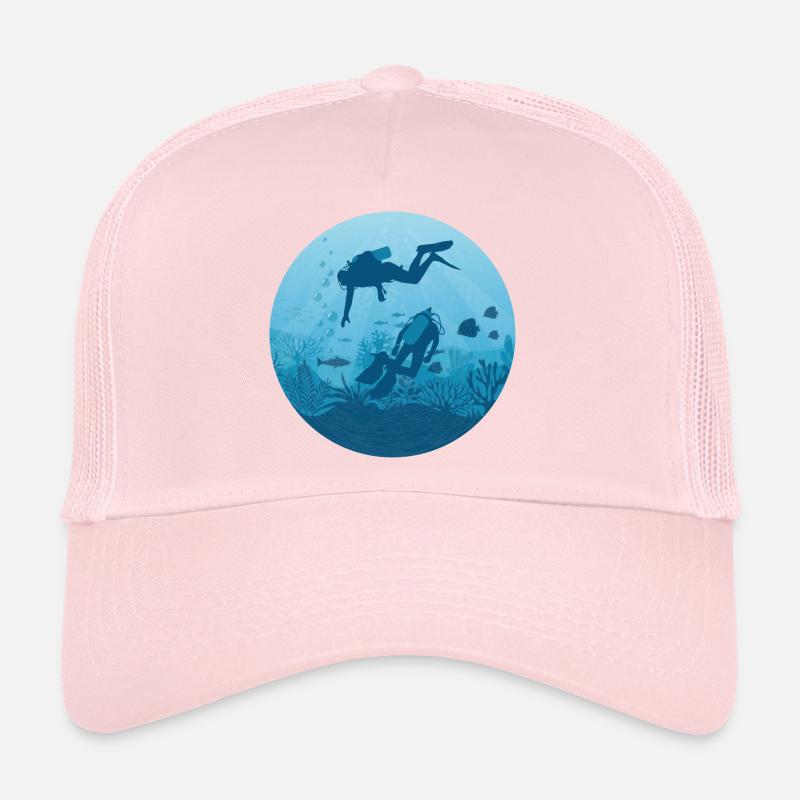 plongée sous-marine Casquette trucker 