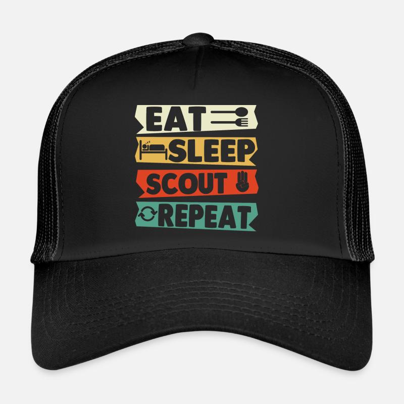 Camp scouts Casquette trucker 