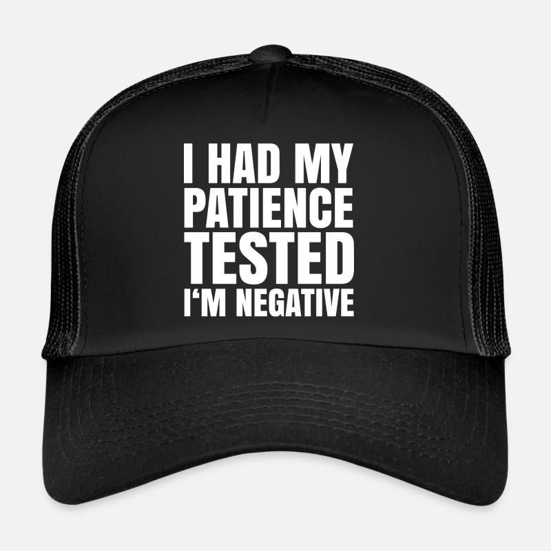 Patience - Patience Sort amusant Casquette trucker 