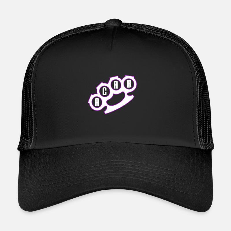 ACAB poing américain Casquette trucker 