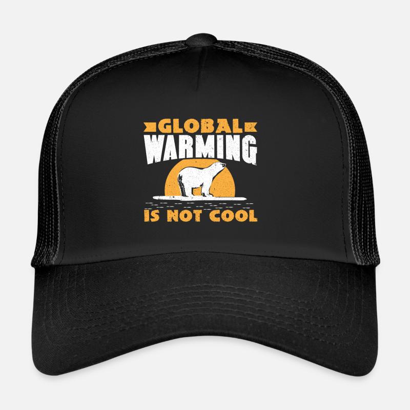 Polar Bear Winter Trucker Cap