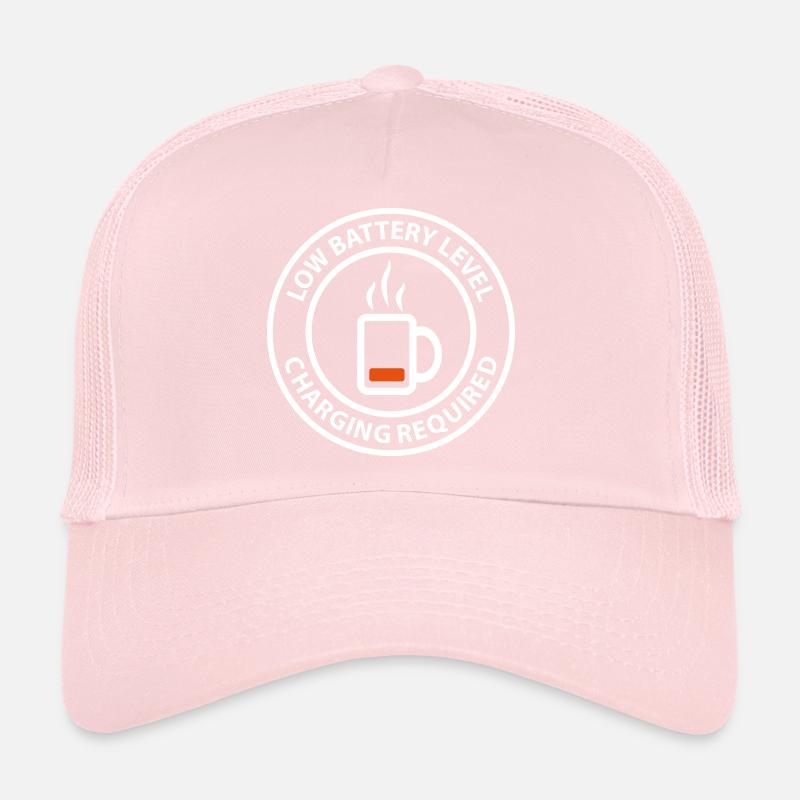 Coffee cup battery charging charging bar coffee drinker Trucker Cap