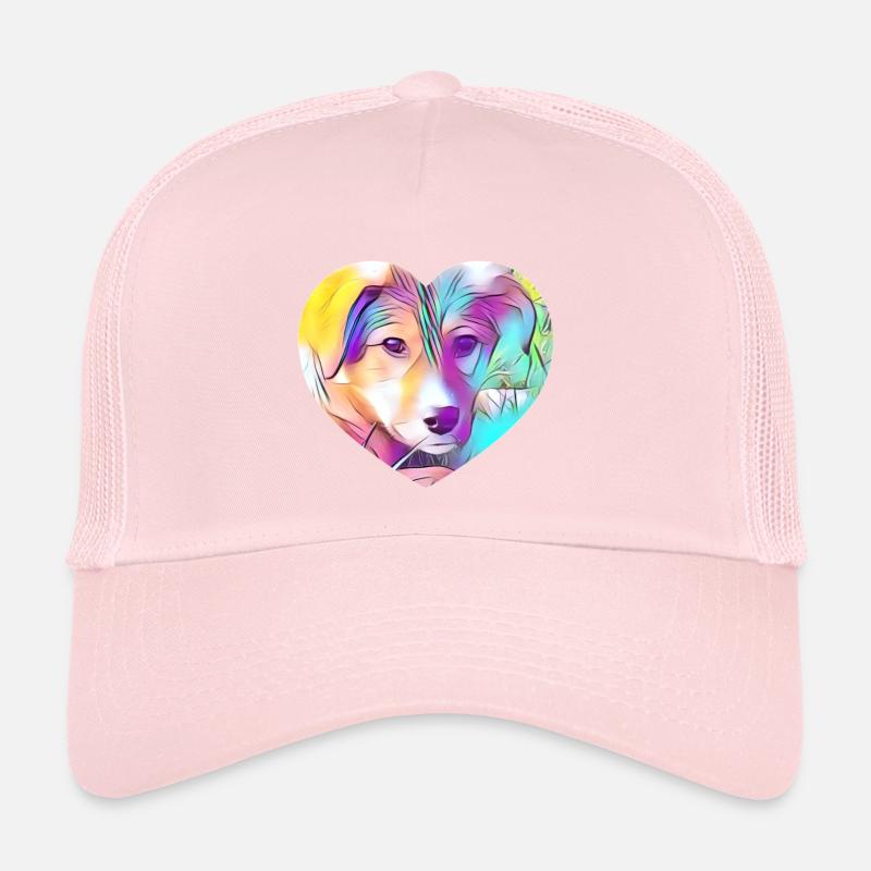Chien Casquette trucker 