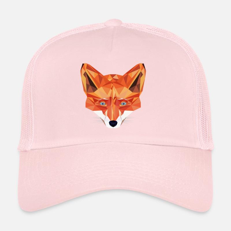 Fuchs Tier Abstrakt Trucker Cap