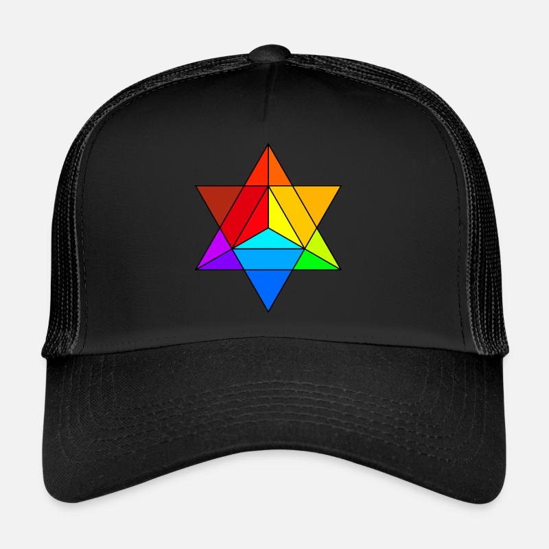Merkaba Sacred Geometry Architecture The Universe Trucker Cap