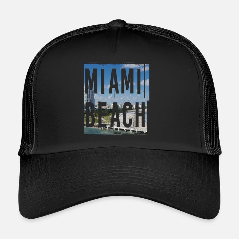 Miami Beach Trucker Cap