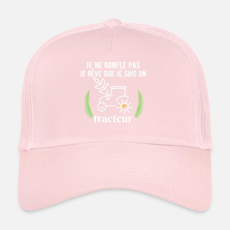 Ich schnarche nicht, ich träume, dass ich ein Traktor bin. Trucker Cap