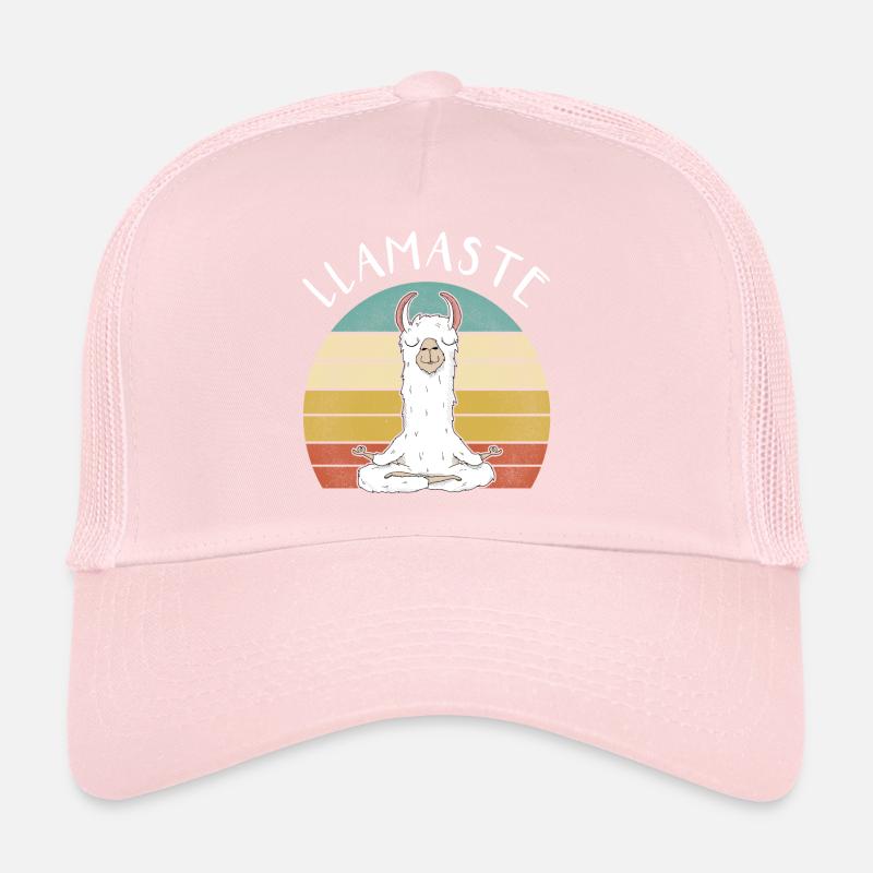 Llamaste - Funny Retro Llama Alpaca Lovers Gift Trucker Cap