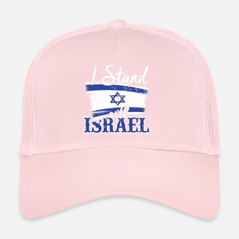 Ich stehe mit Israel! Trucker Cap