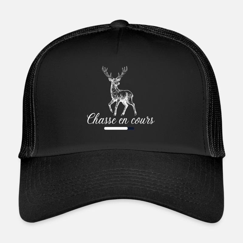 Chasse chasse en cours Casquette trucker 