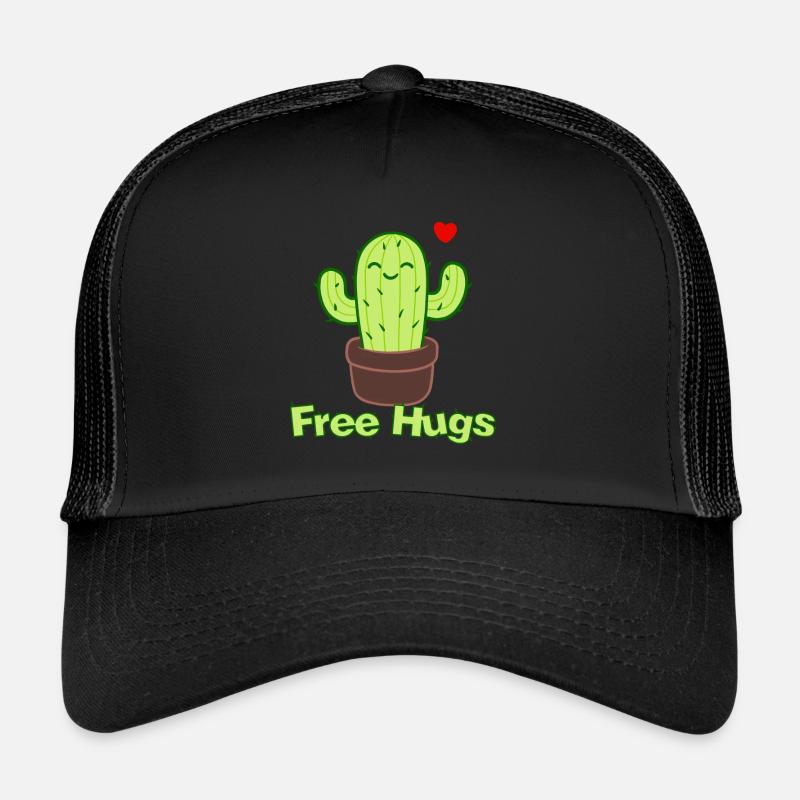 Free hugs cactus Casquette trucker 
