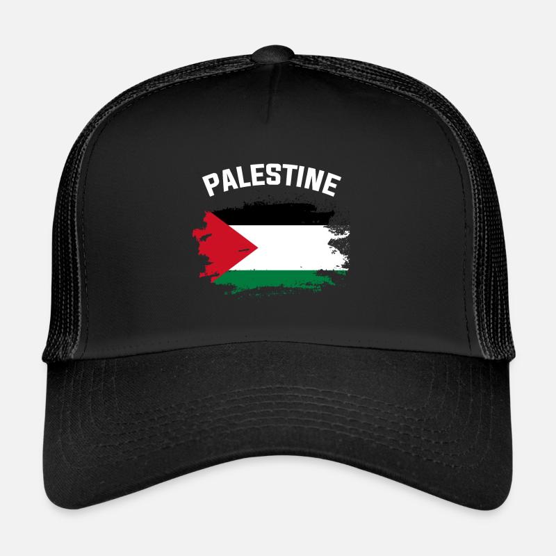 Palestine - Trucker Cap - black/black