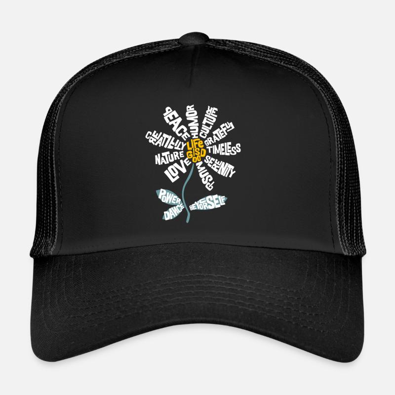 Blume des Lebens Trucker Cap