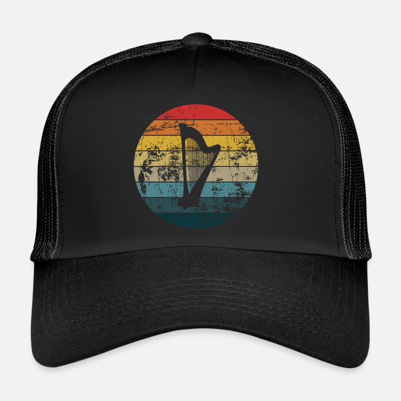 HARPE VINTAGE HARPE Casquette trucker 