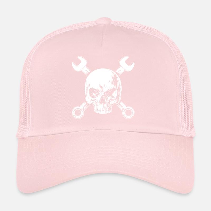 Screwdriver skull Trucker Cap