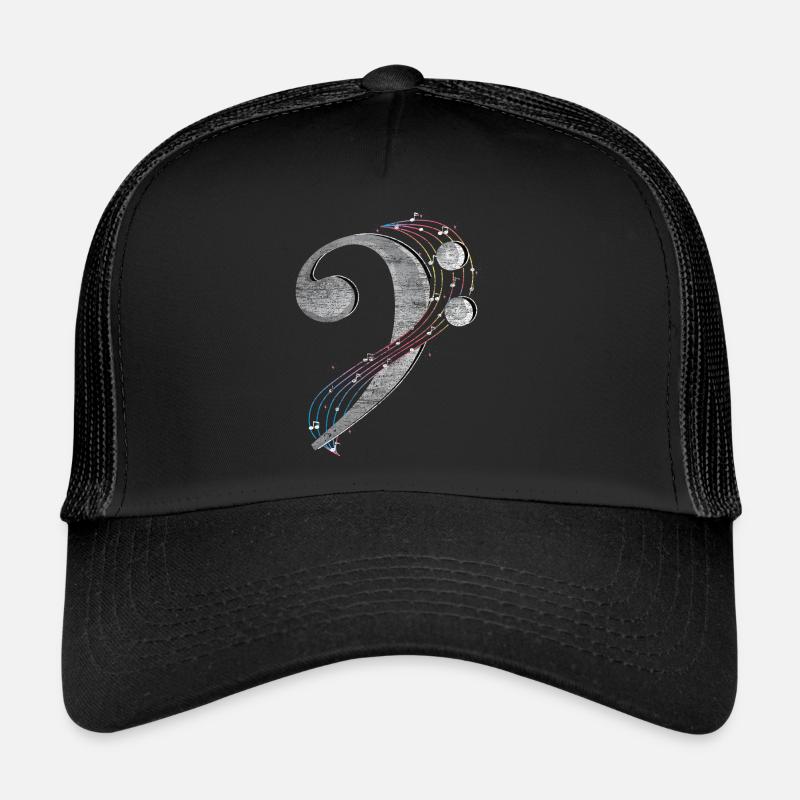 Clé de basse choeur idée cadeau Casquette trucker 